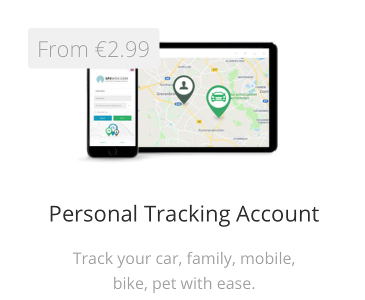 Personal Tracking Account