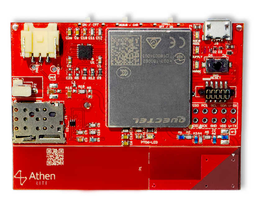CatM1/NB-IOT Developpment kit Athen Lite